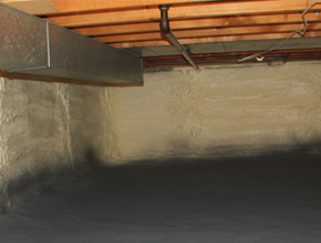 crawl space spray insulation for Alaska